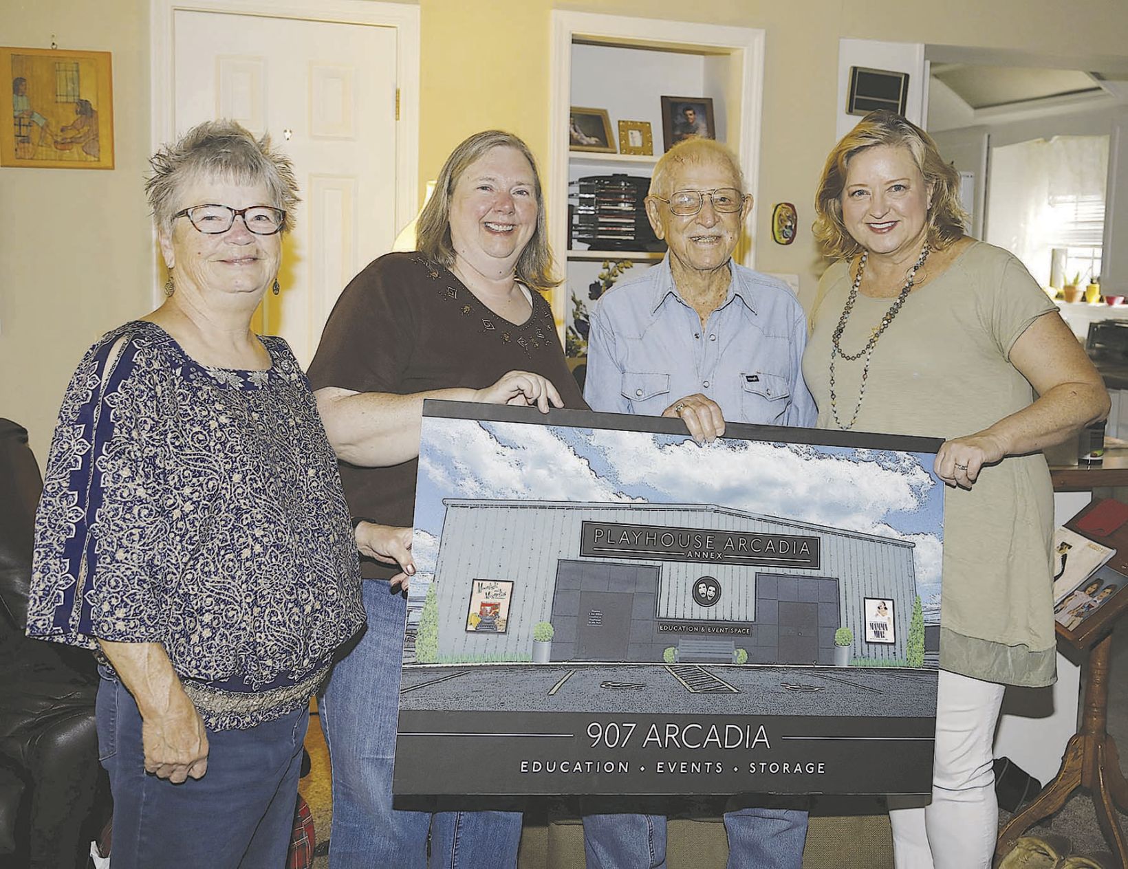 Playhouse donation